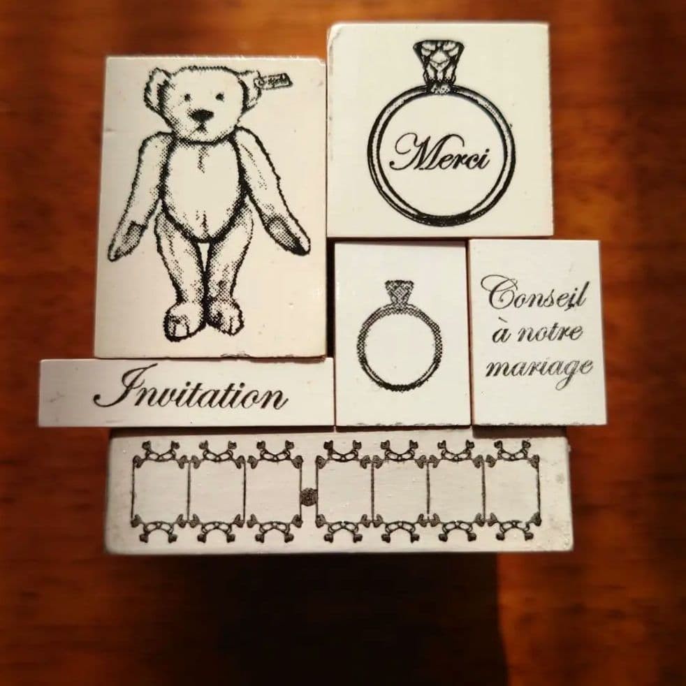 Gobe 6 Piece Stamps Set #e2d0c7