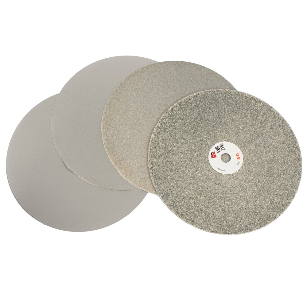 8" inch Diamond coated Flat Lap Disk Grit 180 Grinding Disc Lapidary Tools