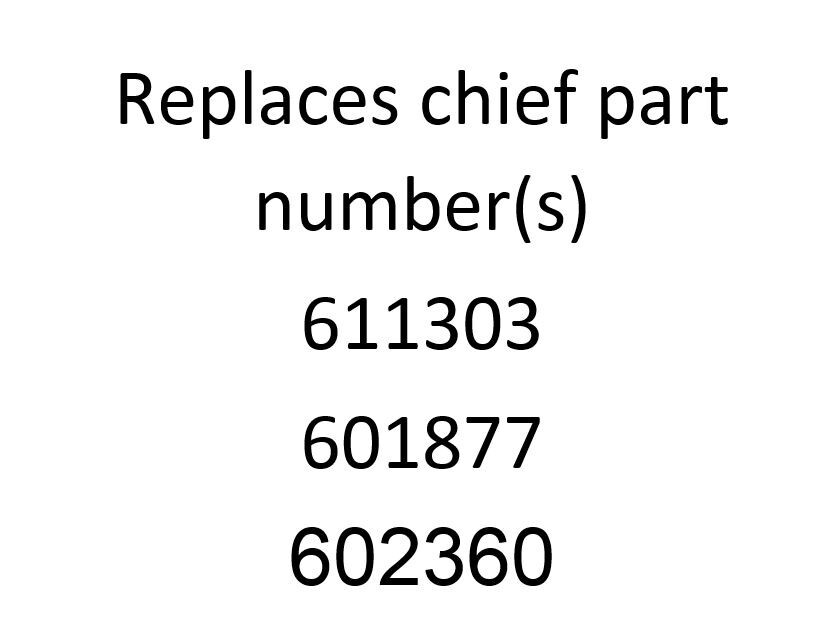 CHIEF frame machine auxiliary Ram set 2 rams 1 Base push frames up 10 TONS best