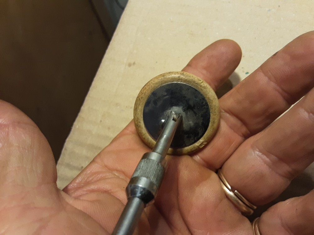 OLD REFLEX HAMMER TILTING HEAD LENGTH 16 CM