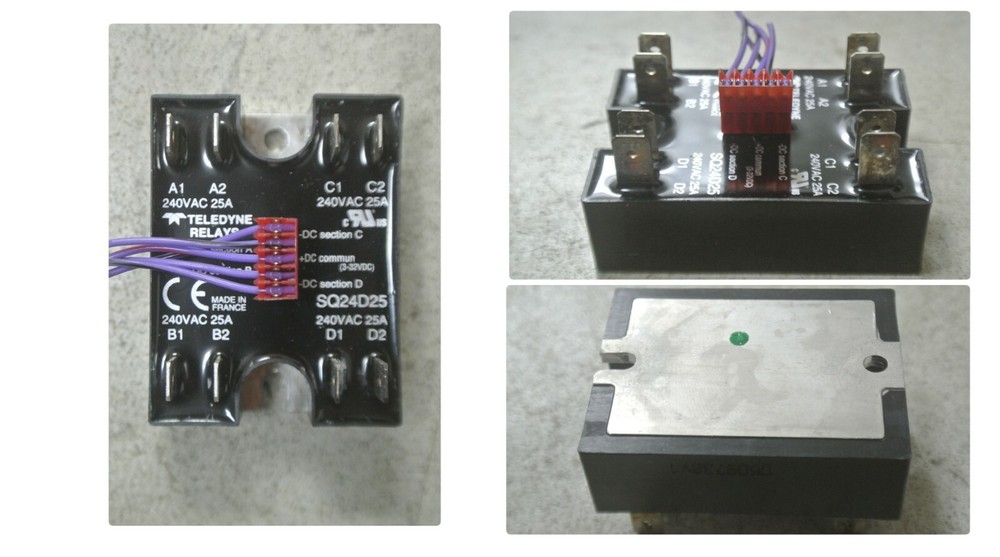 SQ24D25 Teledyne Solid State Relay 240VAC 25A*