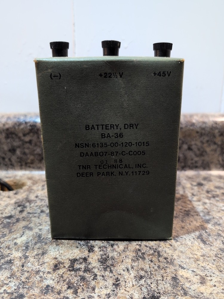 BA-36 Battery Dry TNR Technical Inc Military