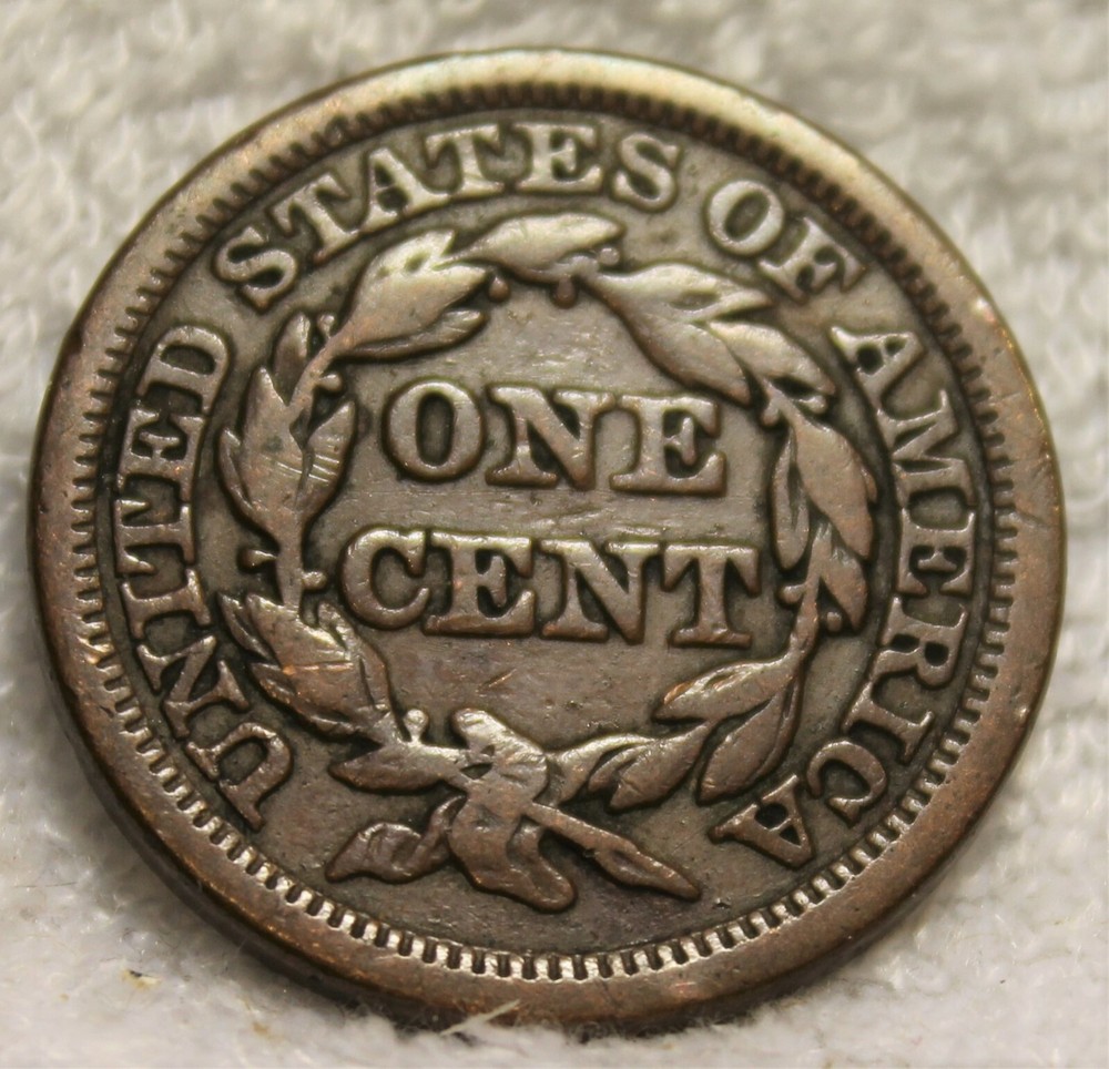 1847 large cent