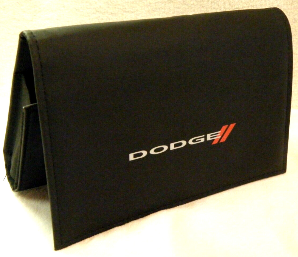 DODGE LEATHER CASE FOR USER GUIDE OPERATORS OWNERS MANUAL OEM ***FAST SHIP***