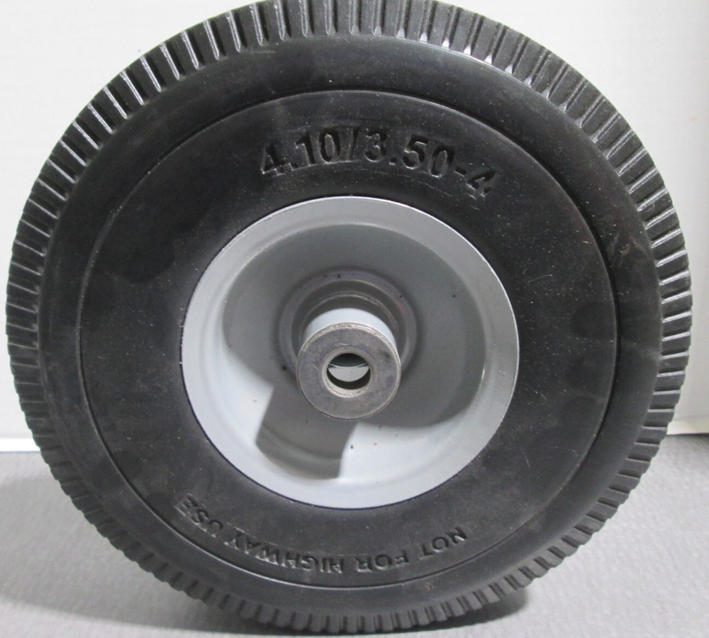 WLS50 Rolair Air Compressor Replacement Wheel Solid Flat Free Polyurethane Tire