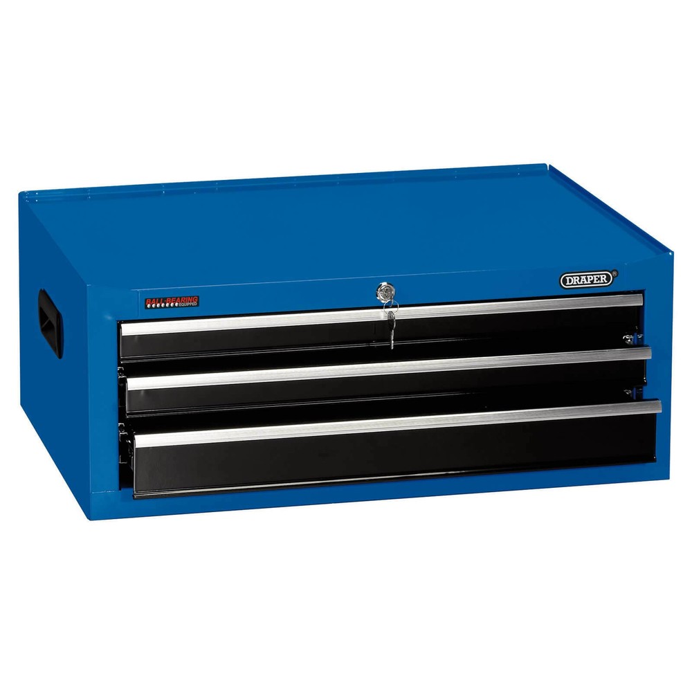 Draper 3 Drawer Tool Chest Blue