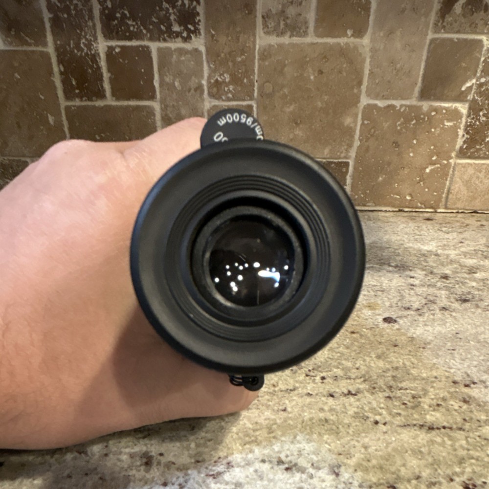 40x60 Compact Monocular 60mm Black with Case