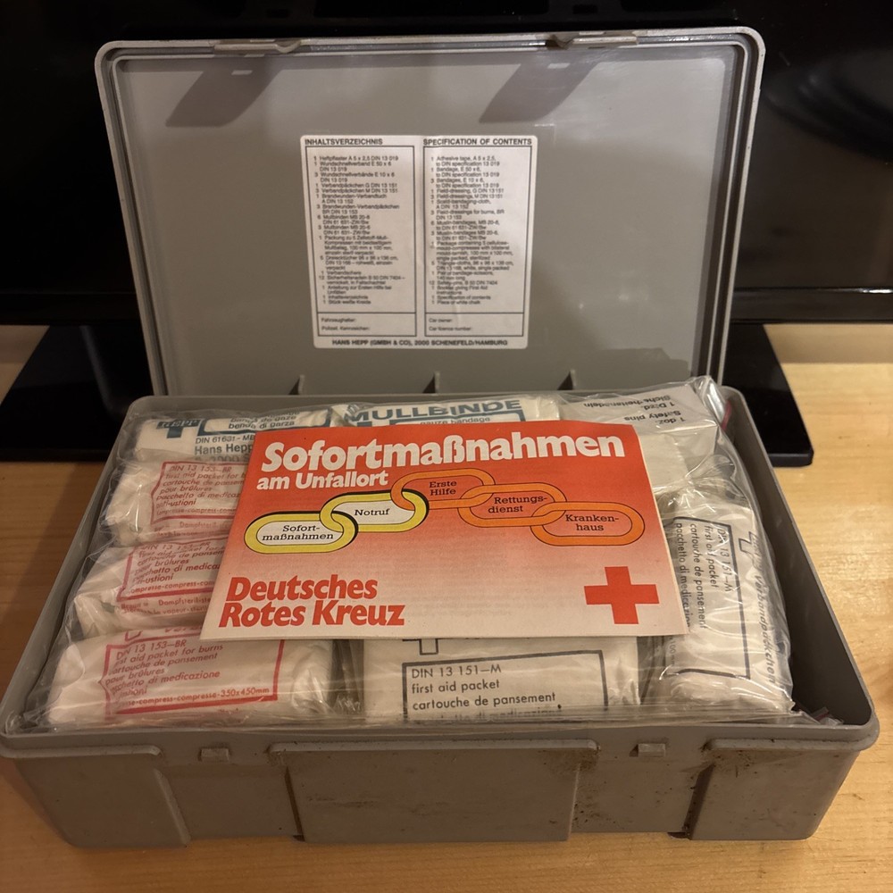 VintagePorsche HEPP First Aid Kit