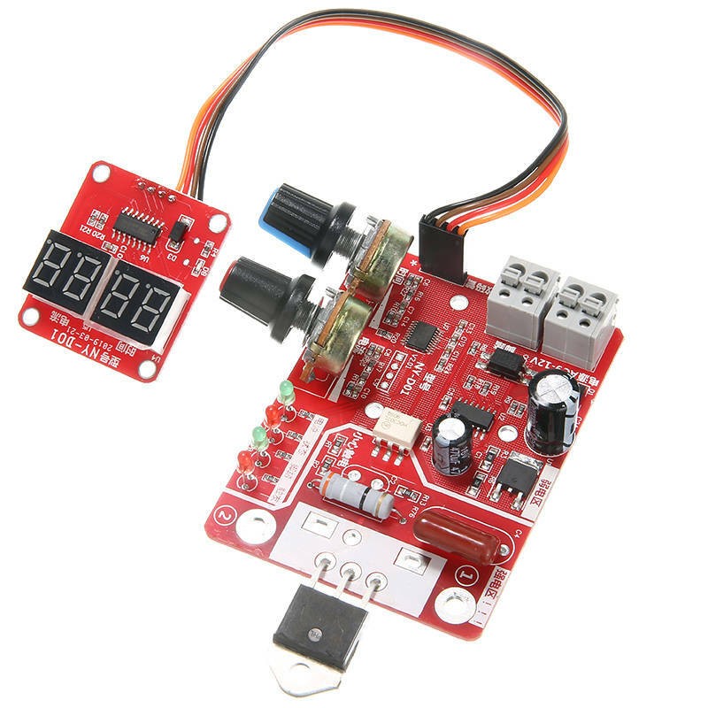 Spot Welder Control Board 40A Digital Spot Welding Time & Current Controller C#