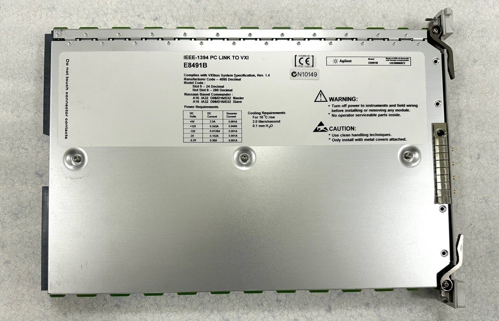 Agilent IEEE-1394 PC LINK TO VXI E8491B