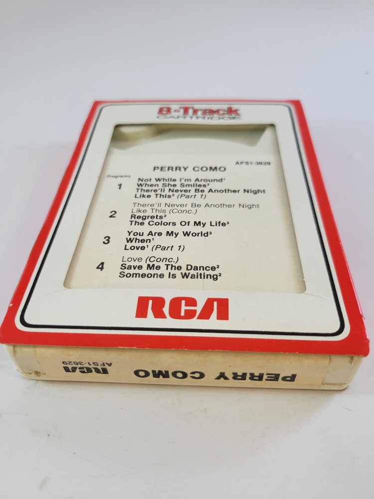 8-TRACK PERRY COMO RCA AFS1 3629