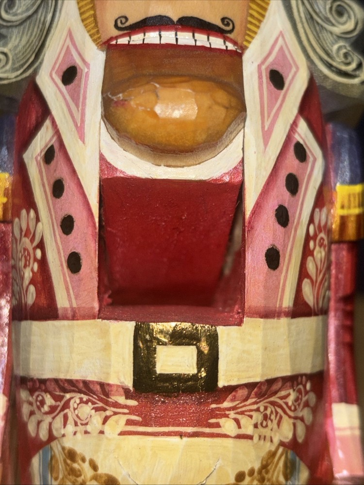 G. DeBrekht Masterpiece Collection Hand Carved Painted Nutcracker Signed Number