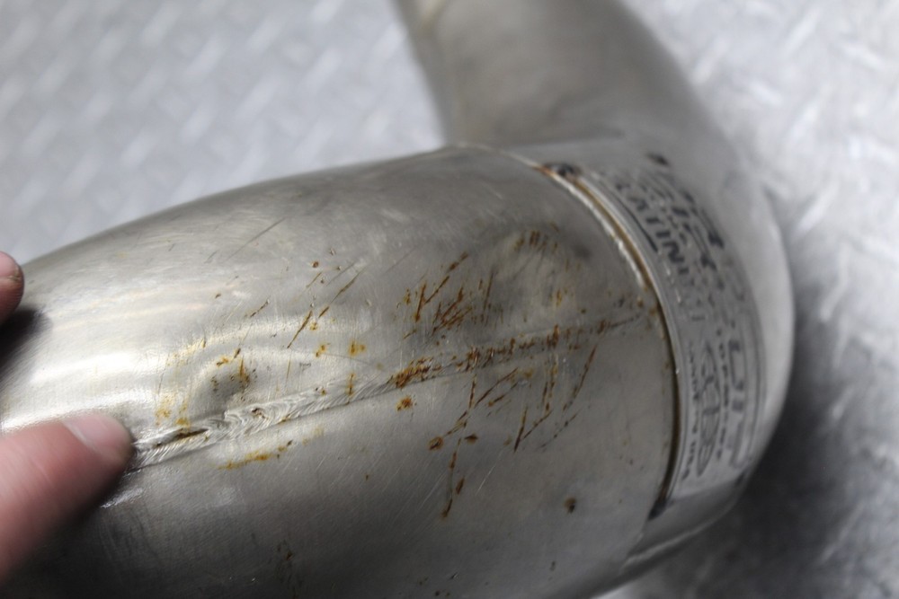 1998 YAMAHA YZ250 EXHAUST PIPE CHAMBER HEADER