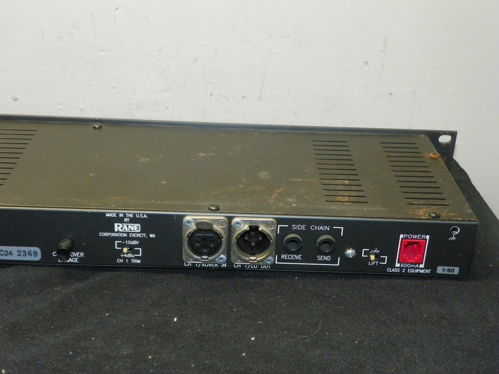Untested Rane DC 24 Dynamic Controller Gate Expander Limiter Compressor