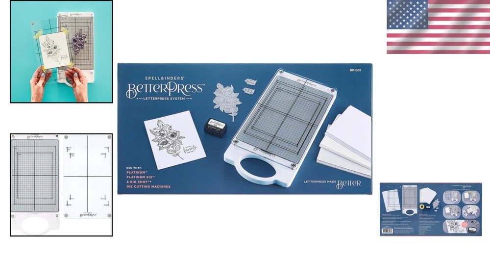 BetterPress Letterpress System for Cardmaking=