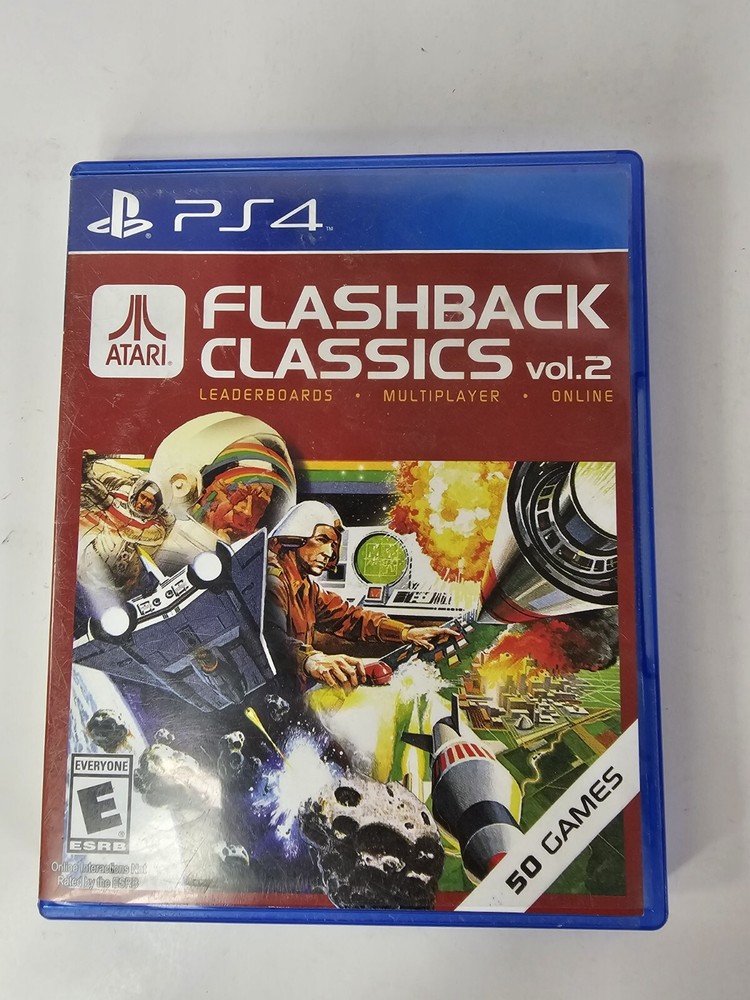 atari flashback classics vol 2  ps4 replacement case only NO GAME