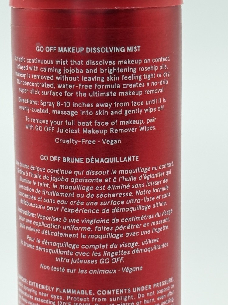 O/S One Size by Patrick Starr GO OFF Makeup Dissolving Mist 3.4oz