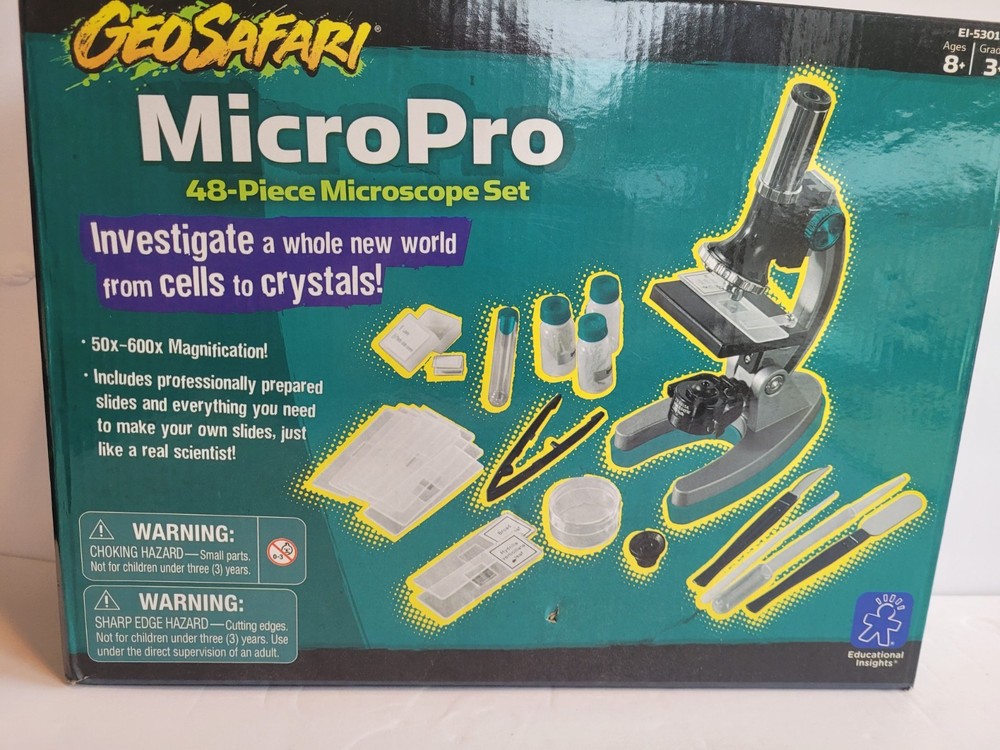 GeoSafari MicroPro Microscope Set 48 Pc EI-5301
