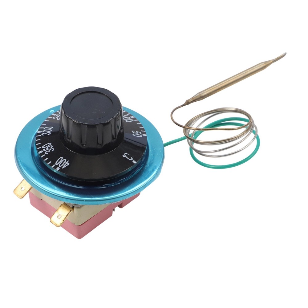 Electric Oven Thermostat ,Adjustable Temperature Controller Switch,50-400℃ 2 Pin