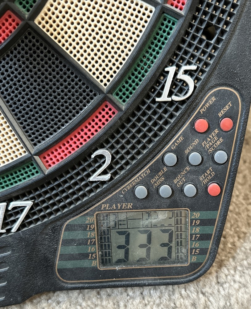 Halex Electronic Dart Board *Tested & Free-Ship*