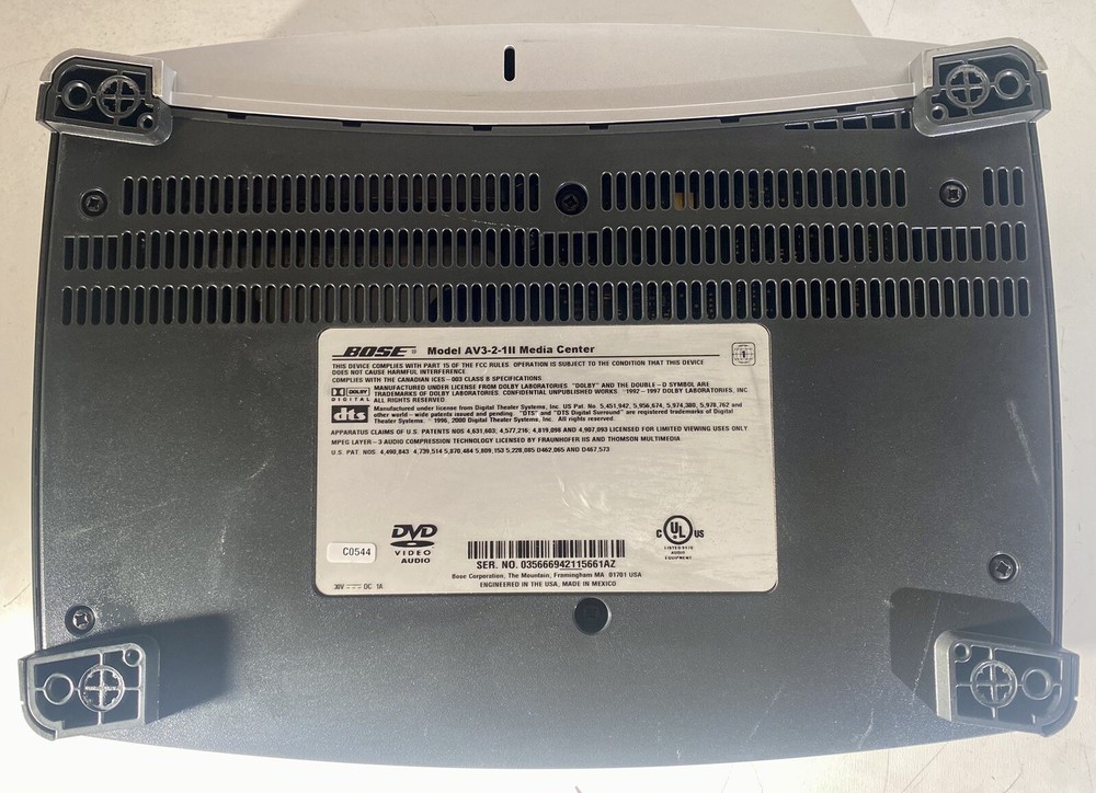Bose Model AV3-2-1 II Media Center Main Unit Only