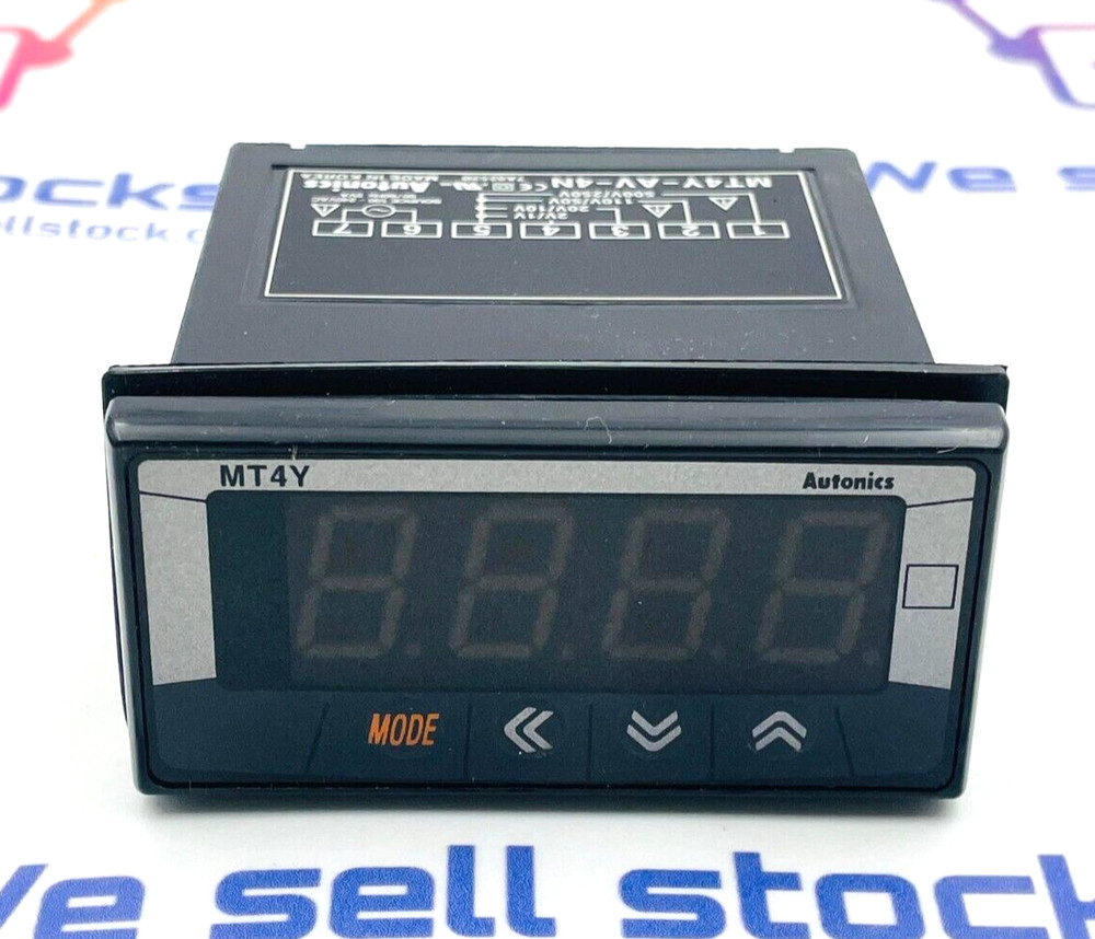 AUTONICS MT4Y-AV-4N Panel Meter