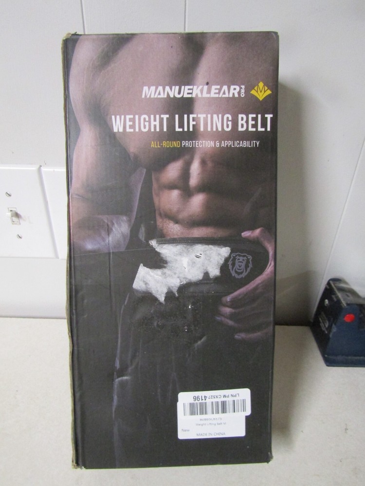MANUEKLEAR PRO WEIGHT LIFTING BELT ALL AROUND PROTECTION & APPLICABILITY