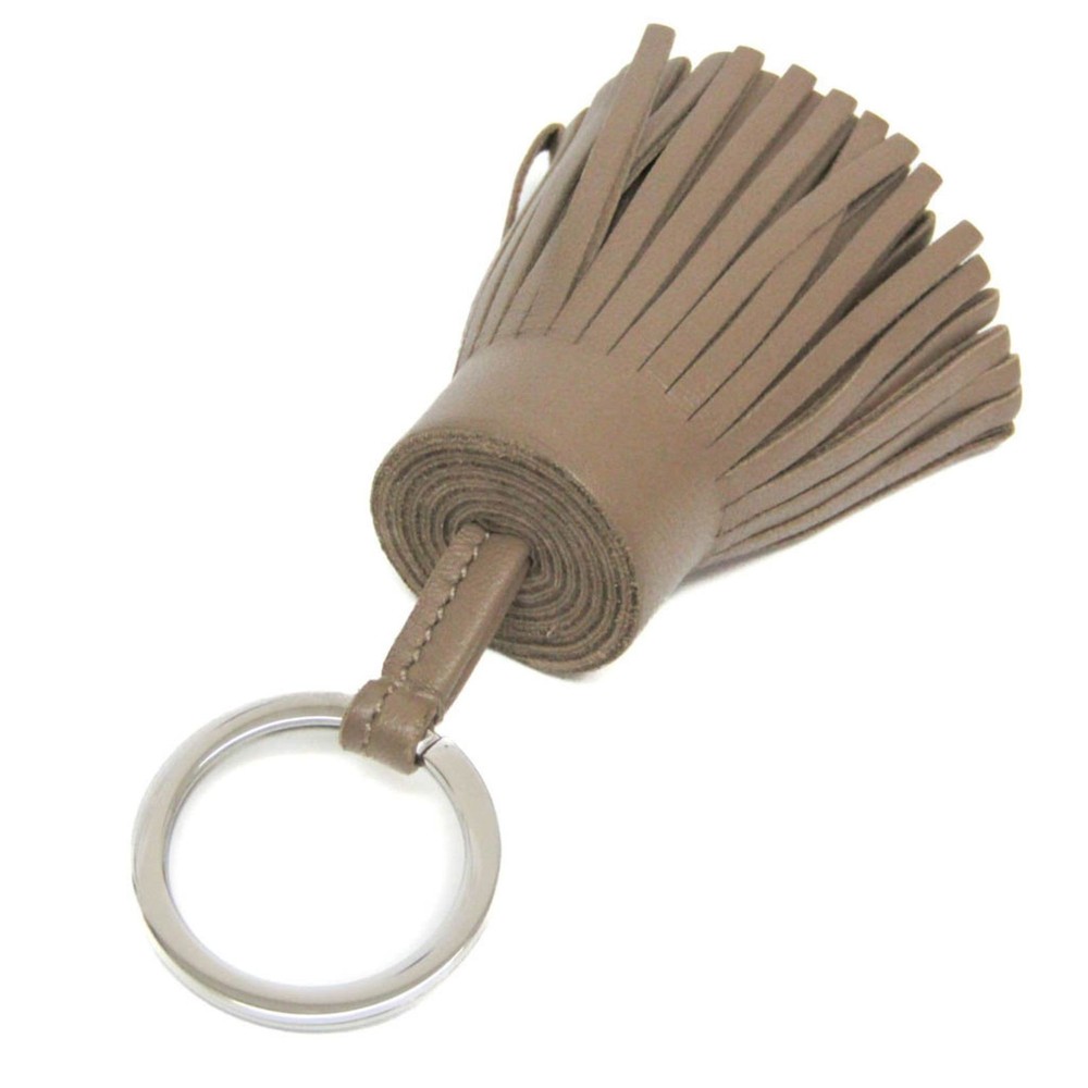 Hermes Carmen Keychain Beige