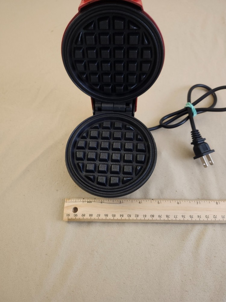 Mini Waffle Maker (red) # WP-MK03