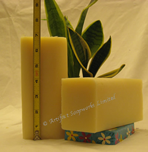 Handmade Soap Loaf - Peppermint Tea Tree Shea Winter Vegan