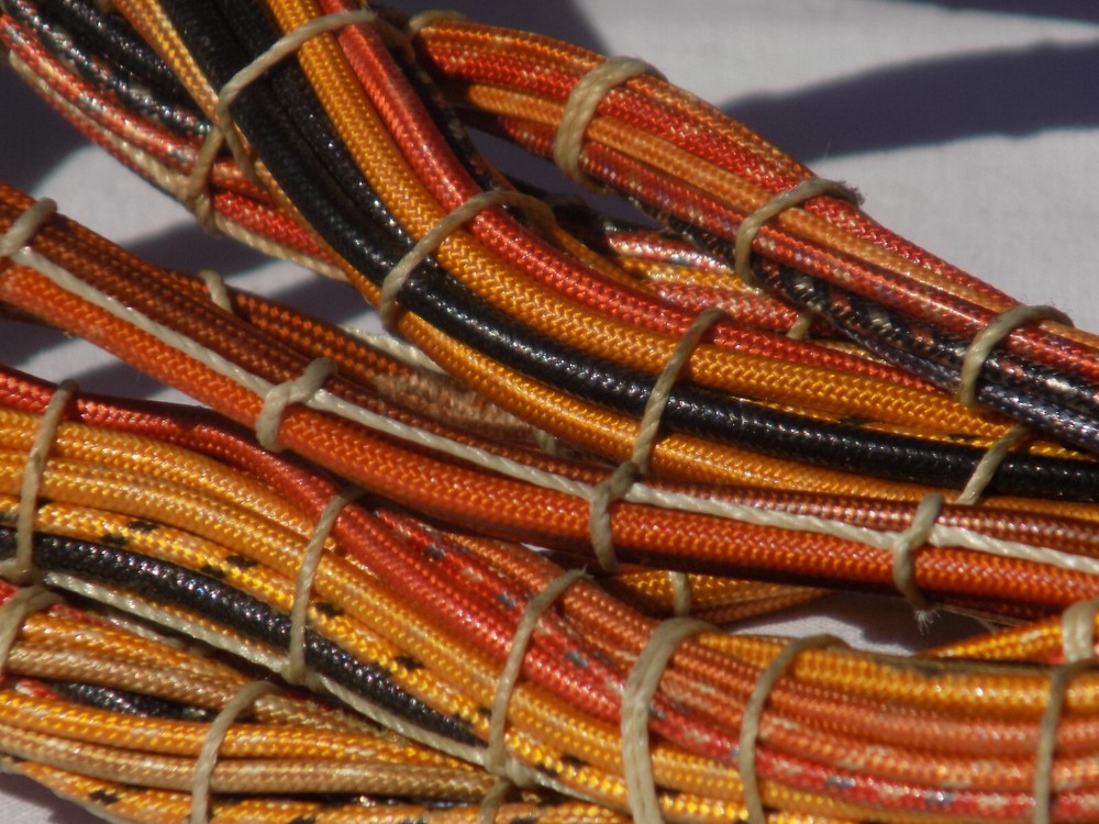 Vintage USA Cloth Wire