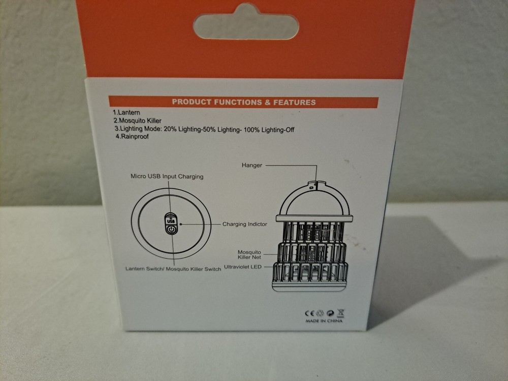 Foldable Mosquito Killer Lantern USB Charging