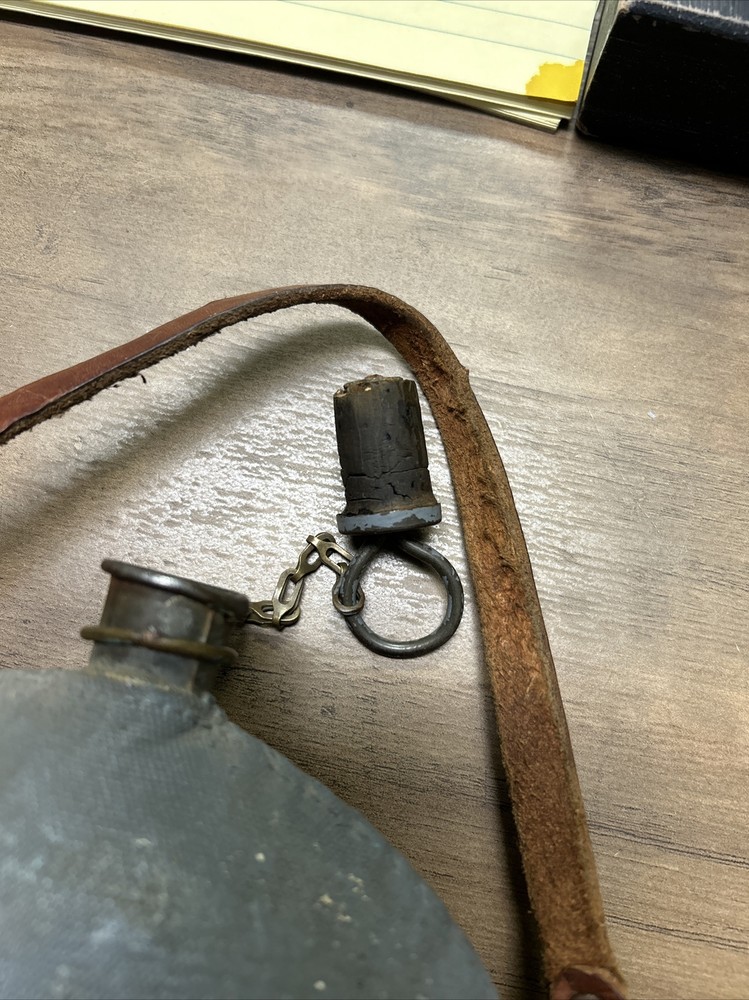 Antique US Military Canteen Flask