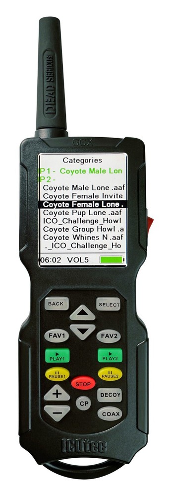 ICOtec NIGHT STALKER+ Programmable Predator Call with Bluetooth!