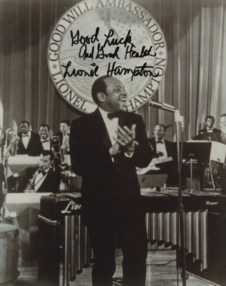Lionel Hampton-Vintage Signed Photograph