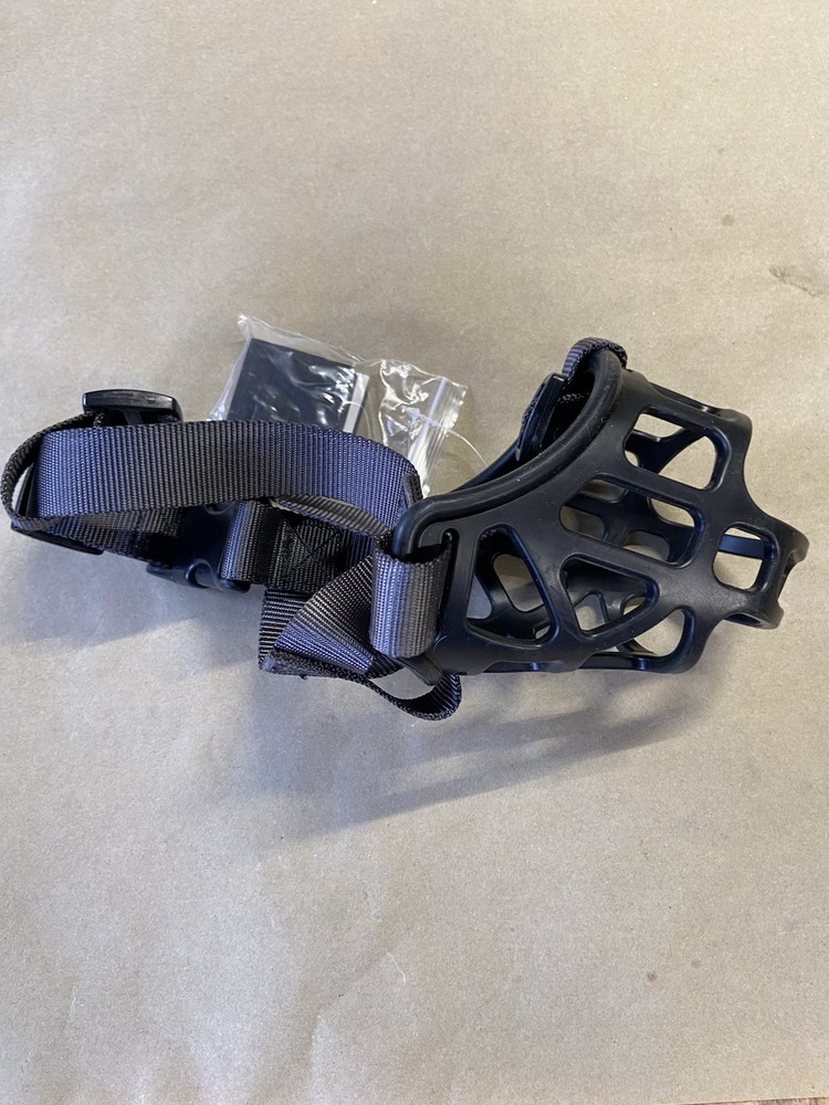 Top Paw Training Adjustable Dog/Canine Basket Muzzle (Small)