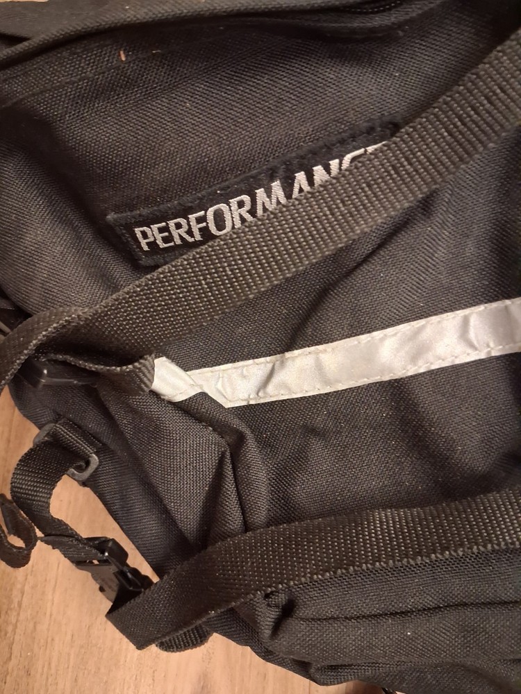 Black Performance Pannier Bag