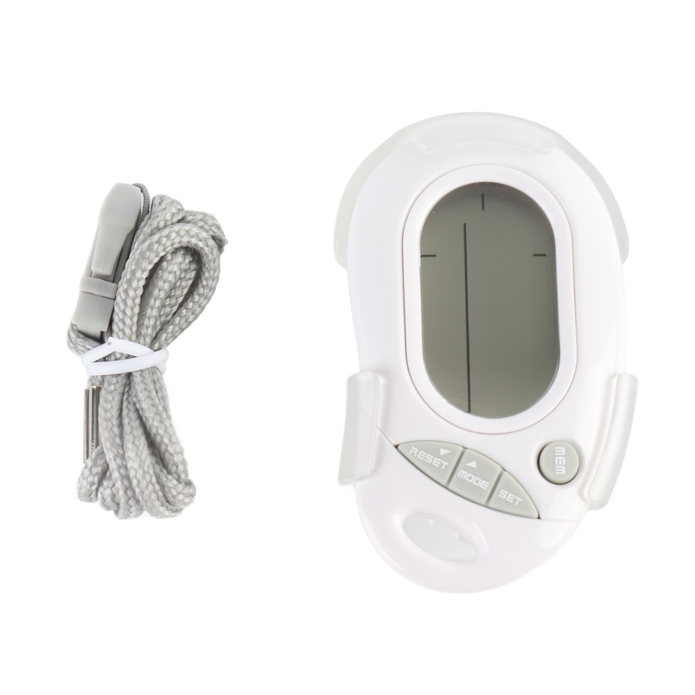 3D Motion Sensor Pedometer Step Counter With Lanyard 7-Day Data Storage EPBS
