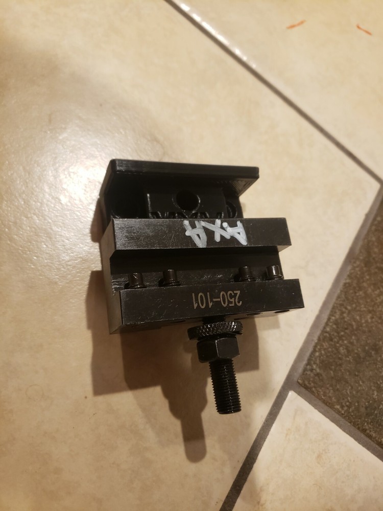 AXA Quick Change Tool Post Holder Set (4 PIECES) (QCTP MOUNT) LATHE TOOL MOUNT