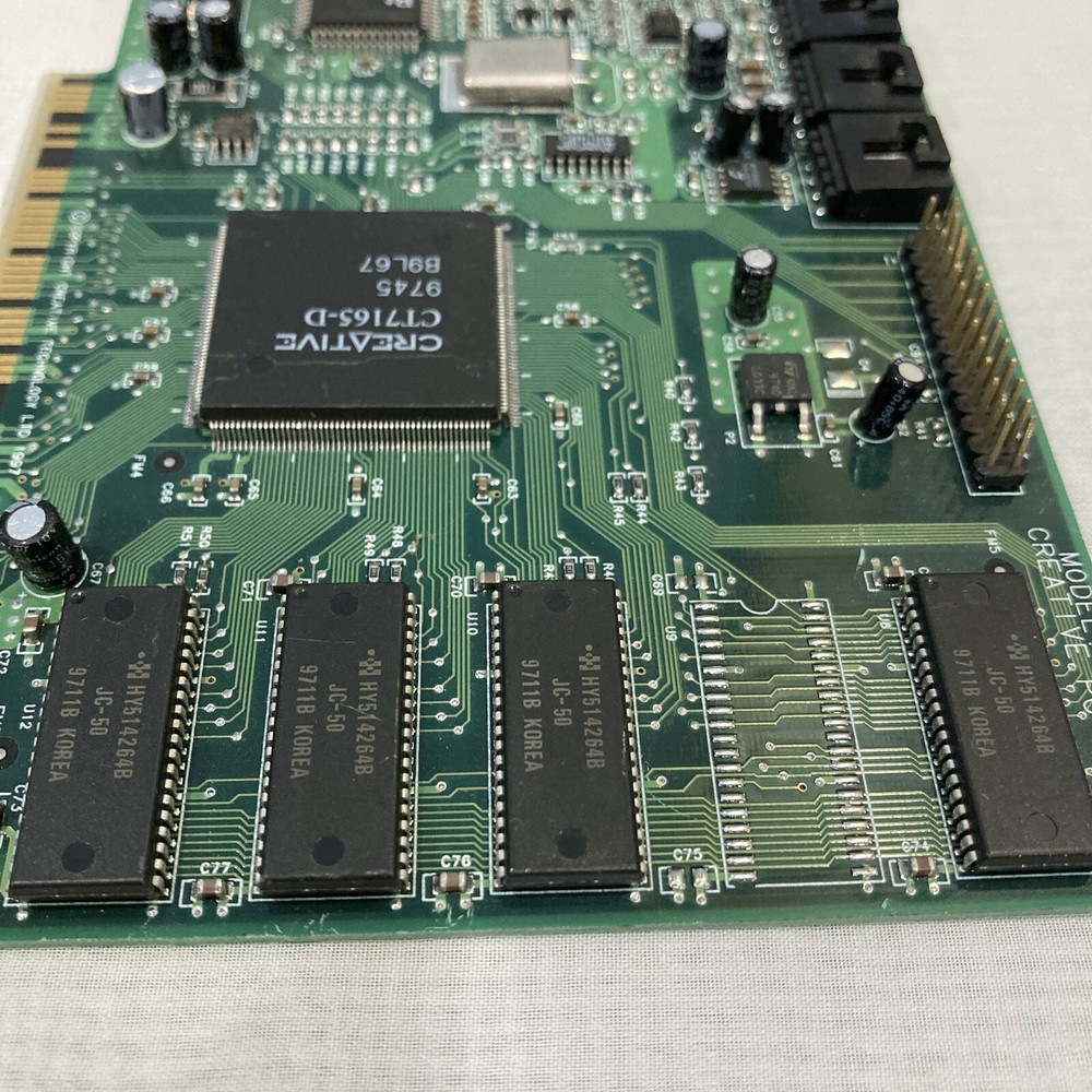 Creative Labs CT7160 PC-DVD Mpeg2 DVD Decoder PCI Sound Card - Untested