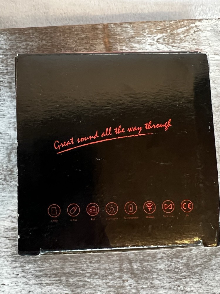 ZQS1201 Wireless Bluetooth Speaker - Black