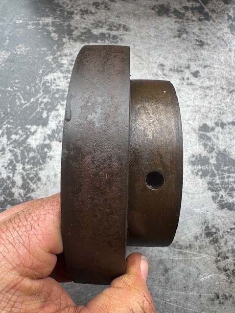 Antique Flat Belt Countershaft Step Cone Pulley Drill Press Lathe