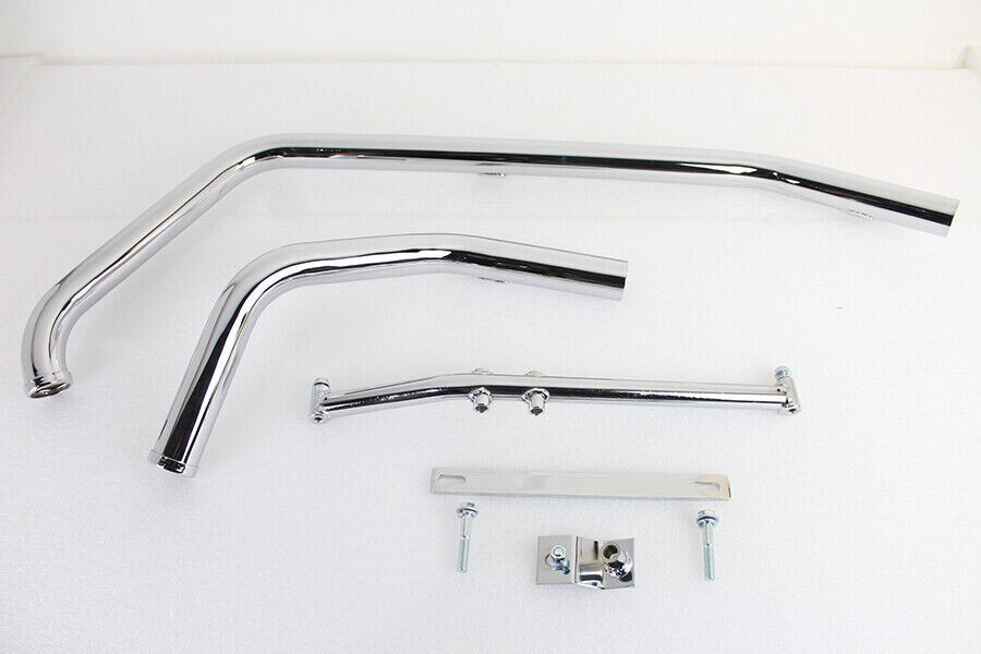 Exhaust Header Set Chrome fits Harley-Davidson 29-0089