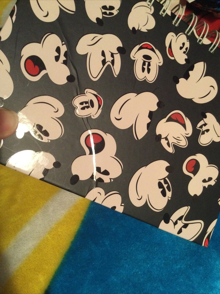 DISNEY PARKS MICKEY A5 DOUBLE SIDED NOTEBOOK NEW