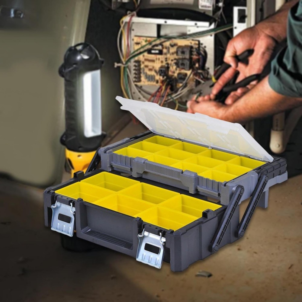 Tool Box Tool Storage Container Tool Organizer for Hardware Washers Assorted Nai