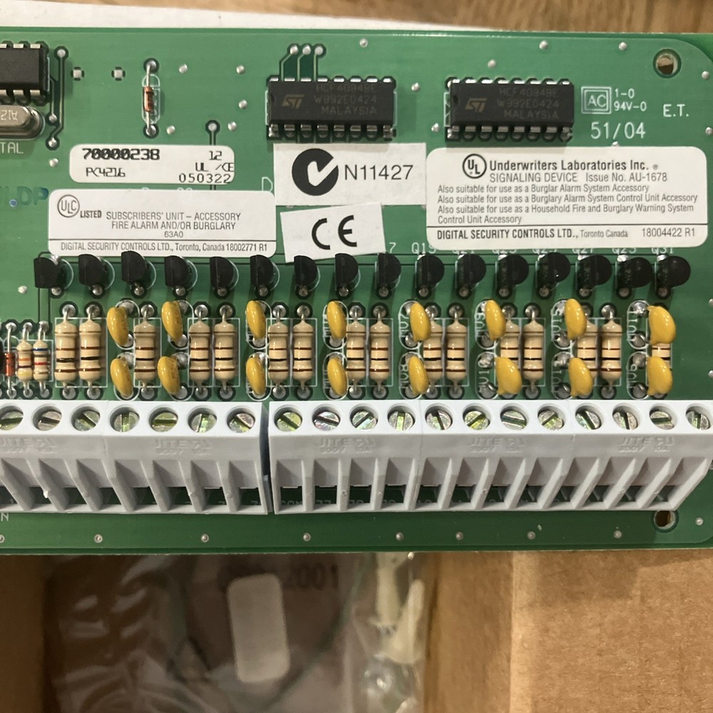 Pc4215 16 Zone Op Main Board