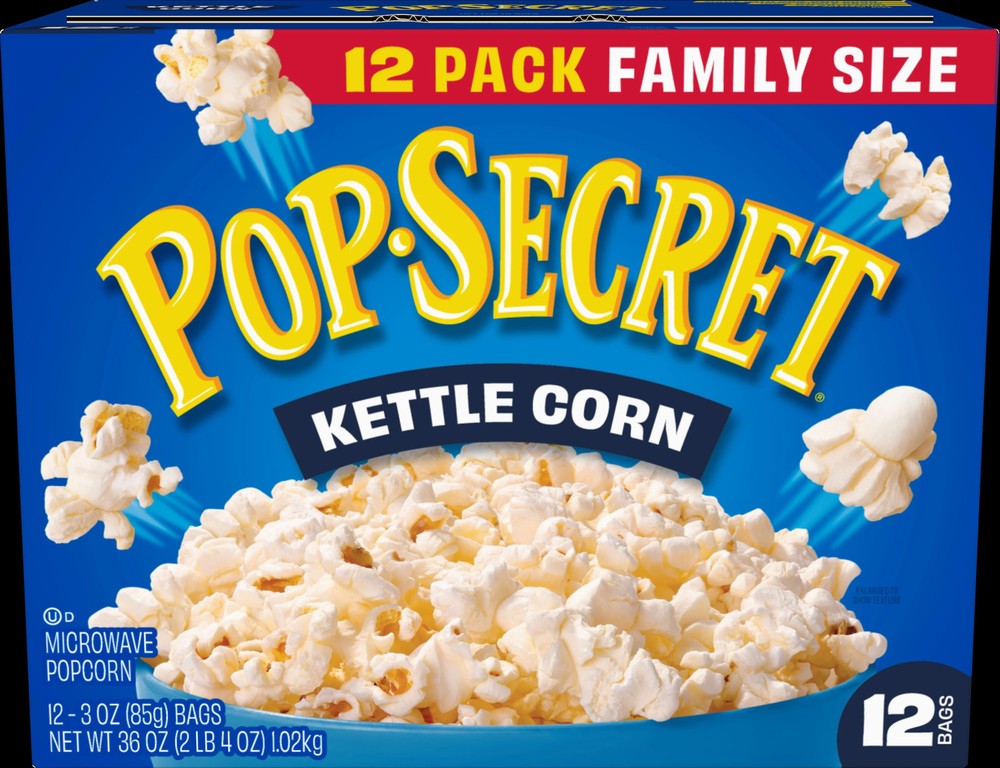 Kettle Corn Microwave Popcorn Sharing Bags