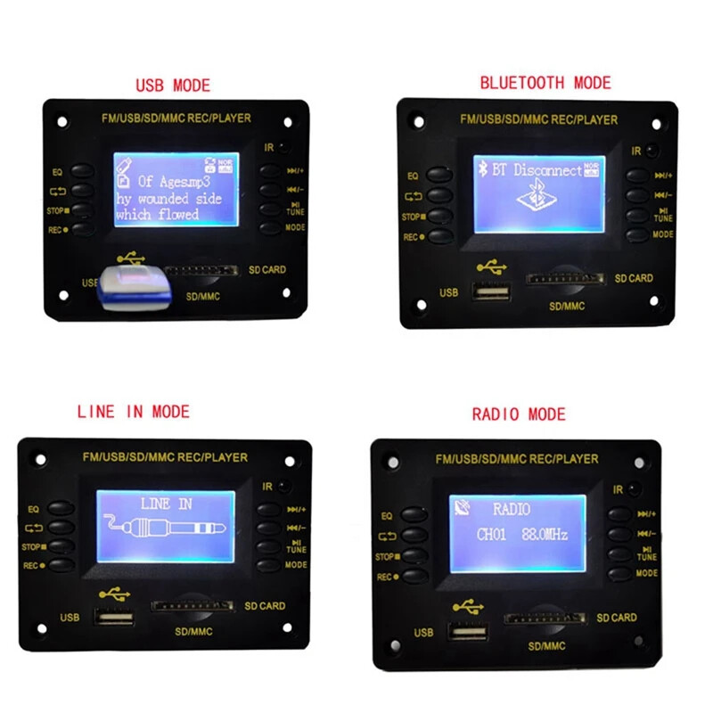 Bluetooth Audio Decoder DTS Lossless Module APE/WAV/MP3 Audio Decoding Board