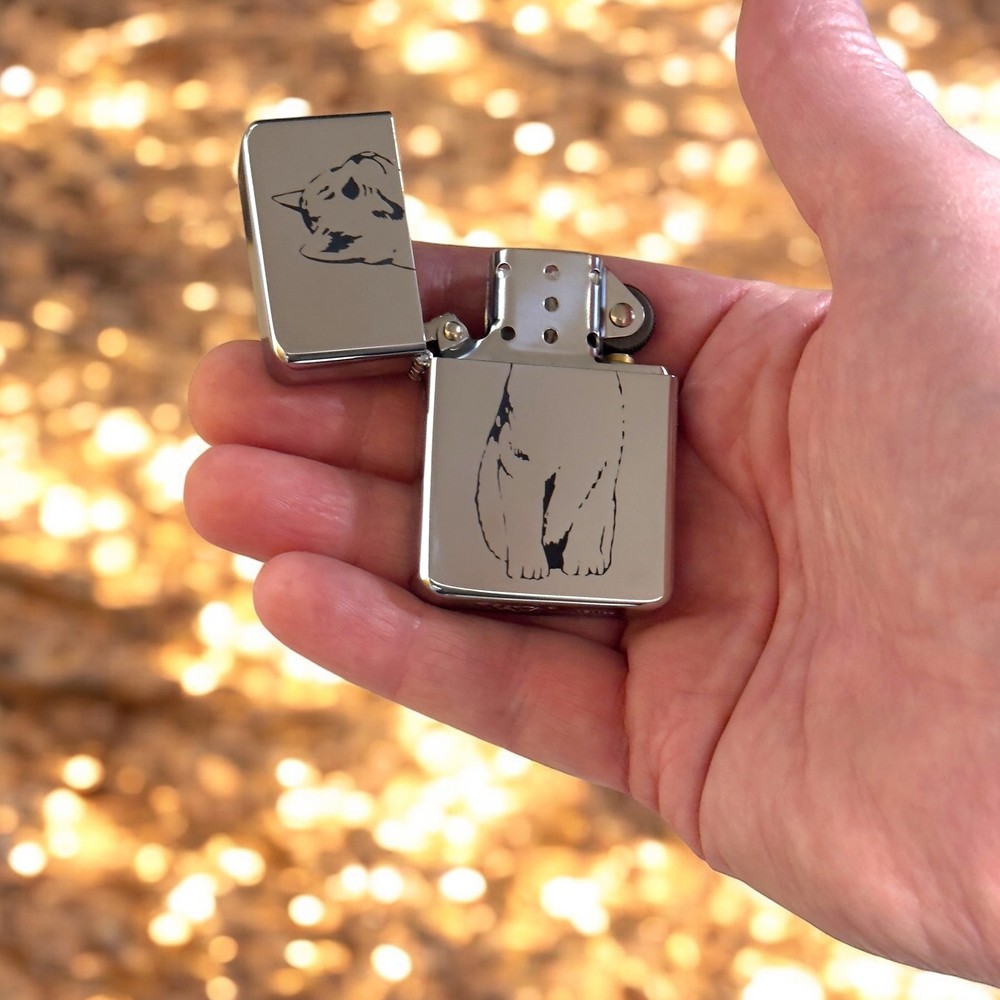 Lighter - Kitten High Polish Chrome