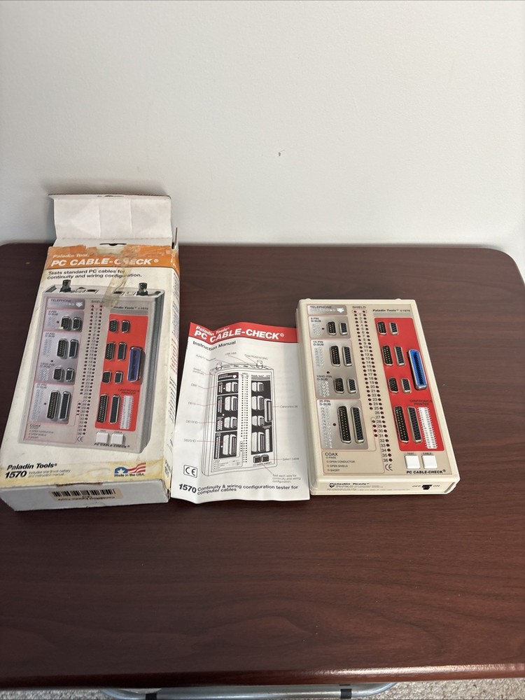 Weidmuller Paladin Tools Universal PC Cable Check 1570